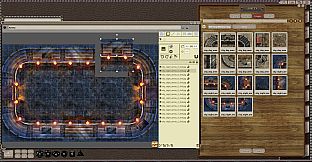 Fantasy Grounds - Black Scrolls Medieval Fantasy City (Map Tile Pack)