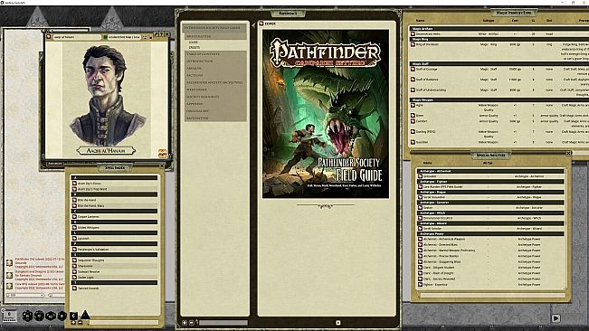 Fantasy Grounds - Pathfinder RPG - Campaign Setting: Pathfinder Society Field Guide