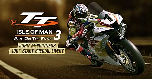 TT Isle Of Man 3 - John McGuinness 100th Start Special Livery