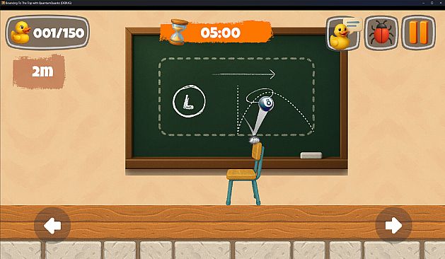 Bouncing to the top with Quantum Quacks