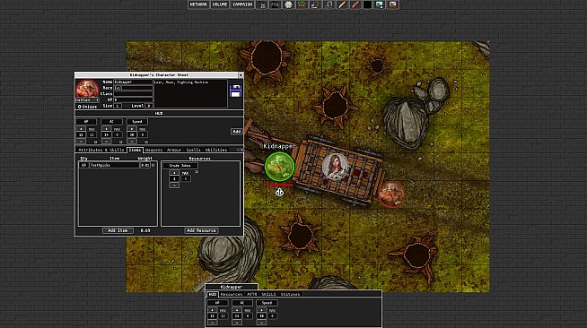 Gothic Virtual Tabletop