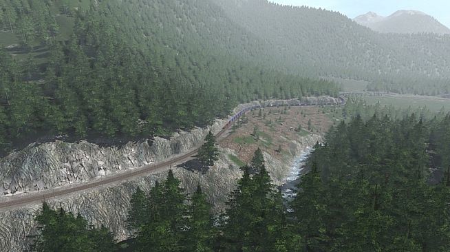 Trainz 2022 DLC - Canadian Rocky Mountains Viktor Lake to Ross Peak and Glacier