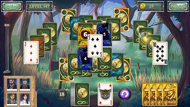 Detective Secrets Solitaire. The Curse of the Village