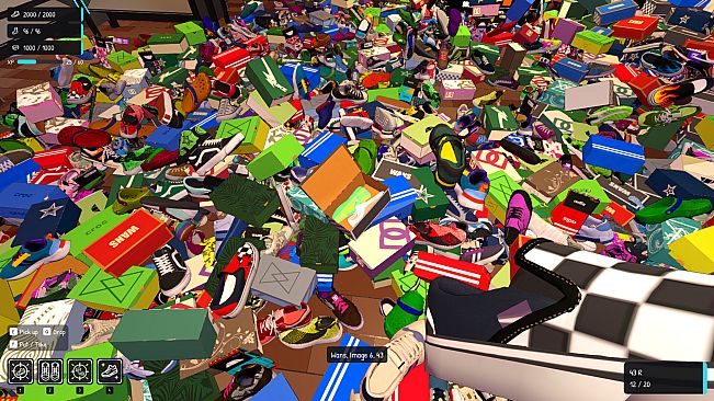 Sort Sneakers & Socks