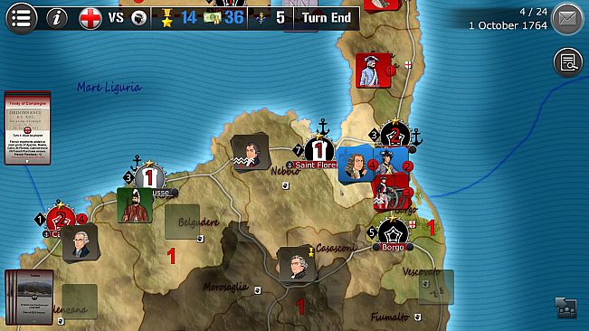 Wars Across The World: Corsica 1764