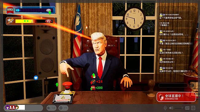 Trump Goes Live!