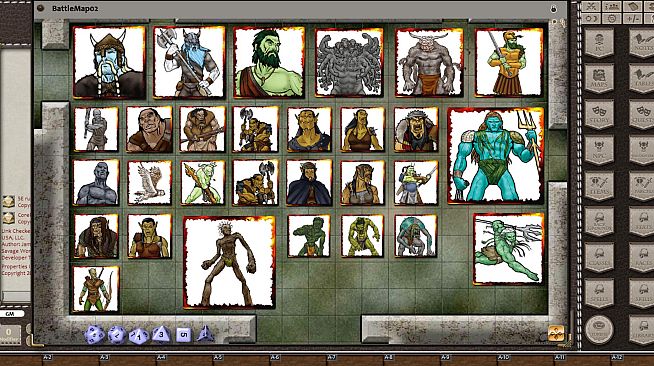 Fantasy Grounds - Gaming #5: Dragons & Giants (Token Pack)