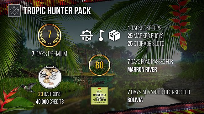 Fishing Planet: Tropic Hunter Pack