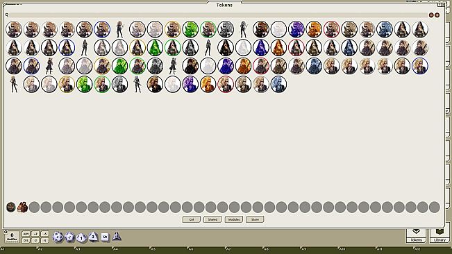 Fantasy Grounds - Saints & Heroes, Volume 12 (Token Pack)