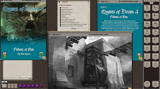 Fantasy Grounds - Quests of Doom 4: Fishers of Men (5E)