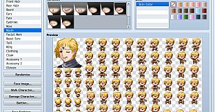 RPG Maker MV - Fantasy FaceGen Vol.1