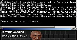 Touch Typing Home Row Speed Grinder - iReact Freddy Krueger Nightmare Custom Art Keyboard