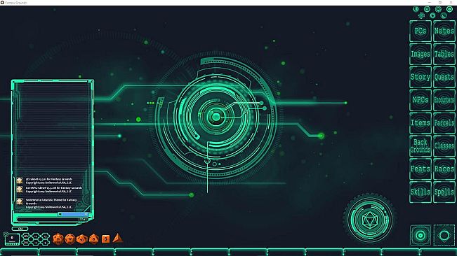 Fantasy Grounds - FG Theme - Futuristic