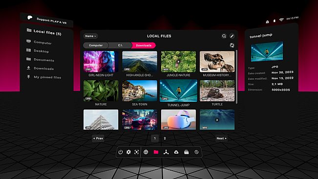 PLAY'A VR  Video Player