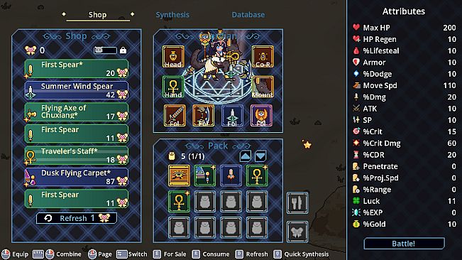 Little Witch Survivors DLC1:Oracle & Revolt