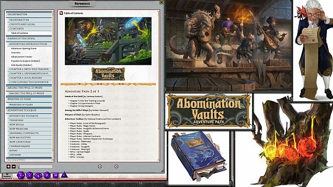 Fantasy Grounds - Pathfinder 2 RPG - Pathfinder Adventure Path #164: Hands of the Devil (Abomination Vaults 2 of 3)