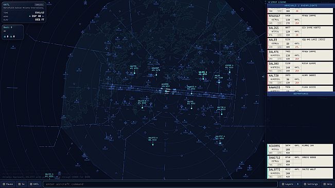 Vectorline: Air Traffic Control Simulator