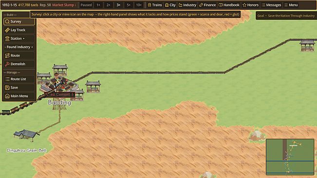 Rails of Revival: China 1889