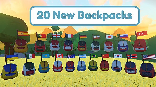 Guinea Pig Runaway Together - World Nations Cosmetic Pack