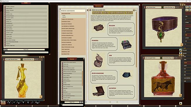 Fantasy Grounds - Pathfinder RPG - Pathfinder Companion: Potions and Poisons