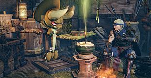 Monster Hunter Rise - "Stuffed Diablos" Hunter layered weapon (Hammer)