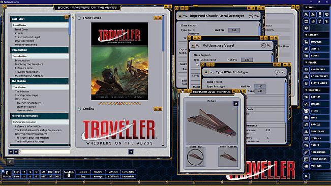 Fantasy Grounds - Traveller - Whispers on the Abyss
