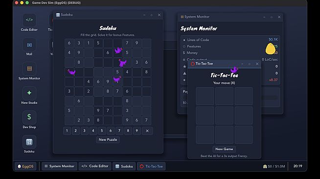 EggOS: Incremental Game Dev