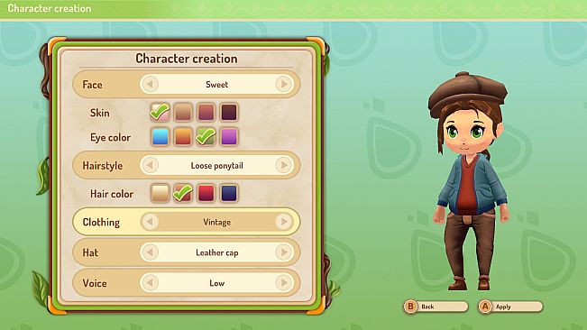Sugardew Island - Vintage Farmer Outfit