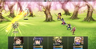 RPG Maker MZ - Animation Battler Material Collection Samurai and Ninja Set