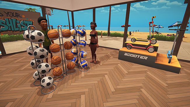 Beach Outlet Simulator