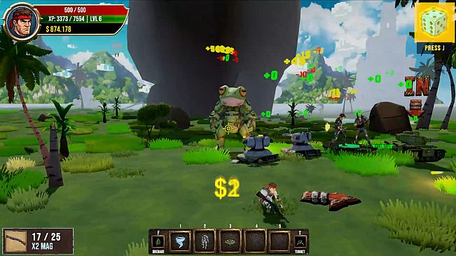 Heavy Mental: A Co-op Action Roguelite