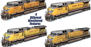 Trainz Plus DLC - UP C44-9W EX-CNW Repaint 9770-9834