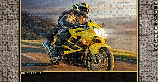 Pixel Puzzles Traditional Jigsaws Pack: Motorbikes