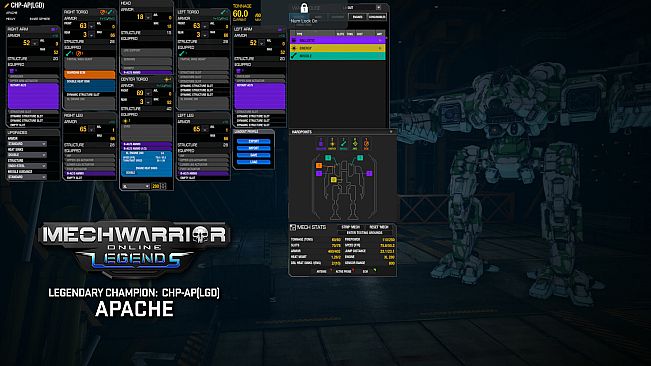MechWarrior Online - Apache Legendary Mech Pack