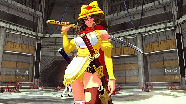 OneeChanbara ORIGIN - Exclusive Aya Costume: Dream Hostess Aya Omelet Yellow