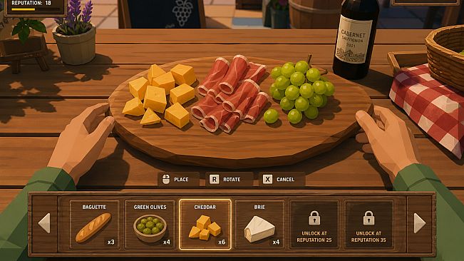Outdoor Wine Market Simulator