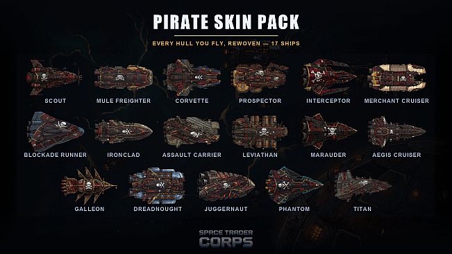 Space Trader Corps - Pirate Skins