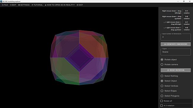 4D-ND Modelling Explorer
