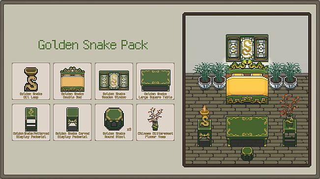 Halcyon Days at Taoyuan - Golden Snake Pack