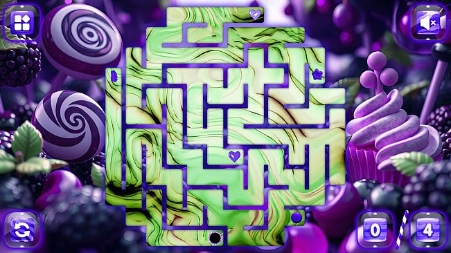 Sweetie Candy Maze: Blackberry