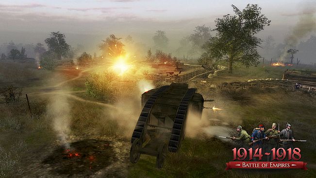 Battle of Empires : 1914-1918 - Blazing guns