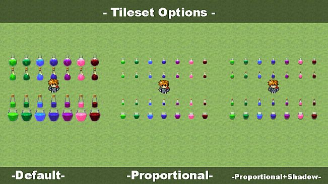 RPG Maker VX Ace - Potions Asset Pack 4K