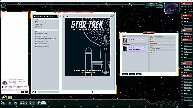 Fantasy Grounds - Star Trek Adventures: The Original Series Player Characters