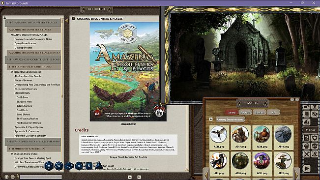 Fantasy Grounds - Amazing Encounters & Places