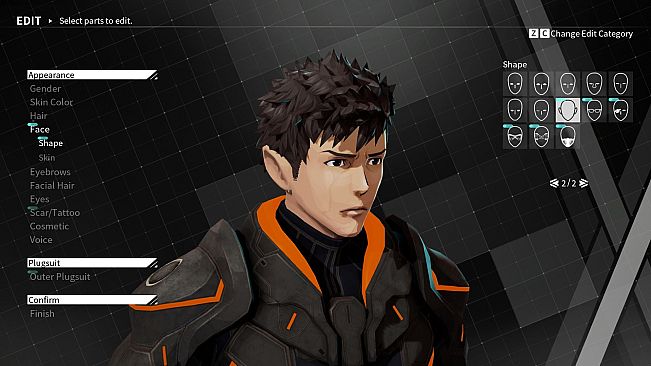 DAEMON X MACHINA - Outer Facial Features Bundle 2