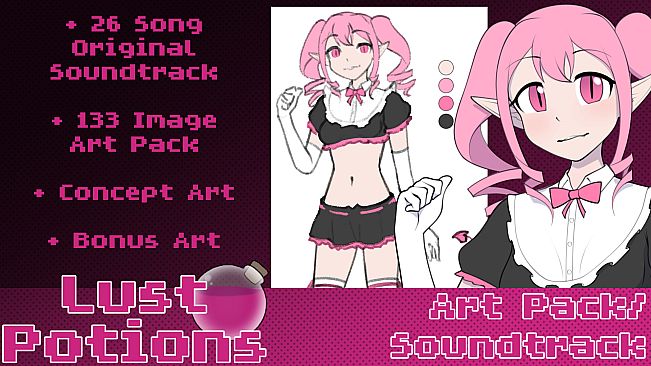 Lust Potions Art Pack + Soundtrack