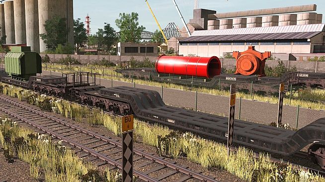Trainz 2022 DLC - DB Uaai Low-Loader Flatcar