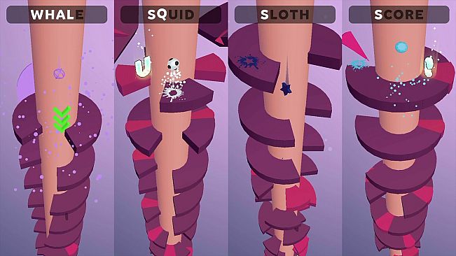 Helix Jump: Letter Madness