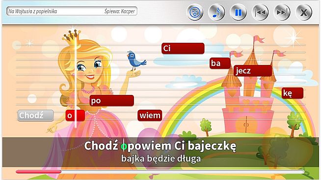 Zabawa Karaoke - Piosenki z baśni i bajek