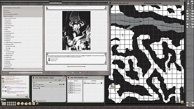 Fantasy Grounds - D&D Classics: S4 The Lost Caverns of Tsojcanth (1E)